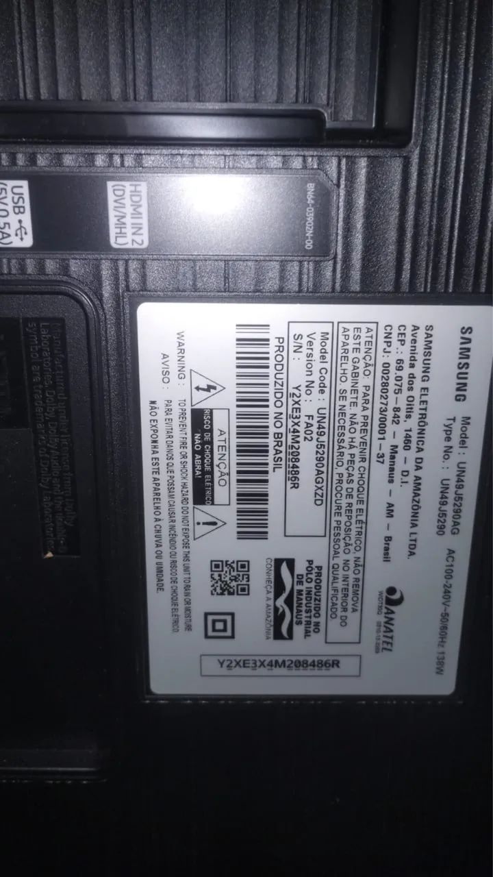 TV SAMSUNG 50 polegadas - Detalhe simples na tela  - Foto 4