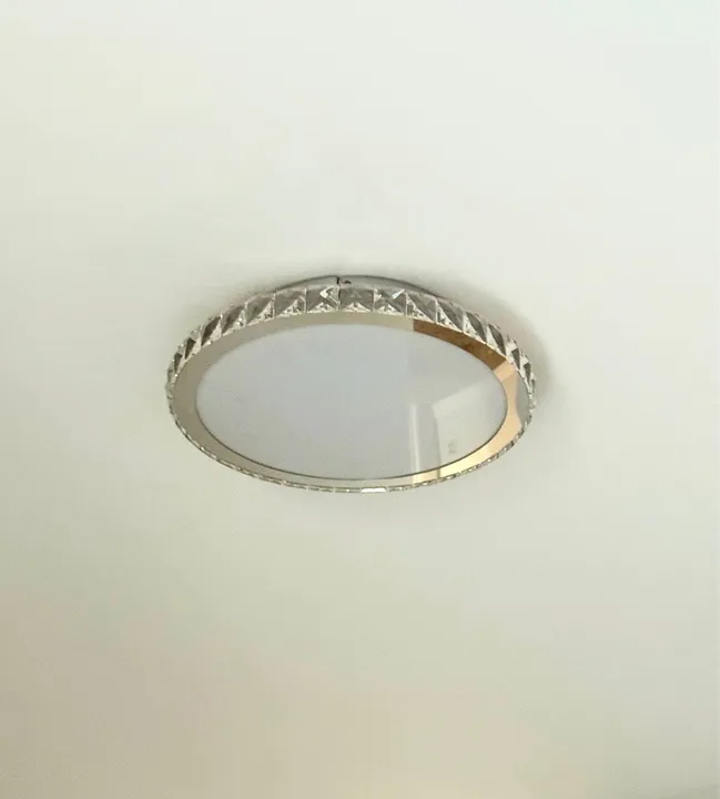Iluminação Lustre Plafon Sobrepor Cristal