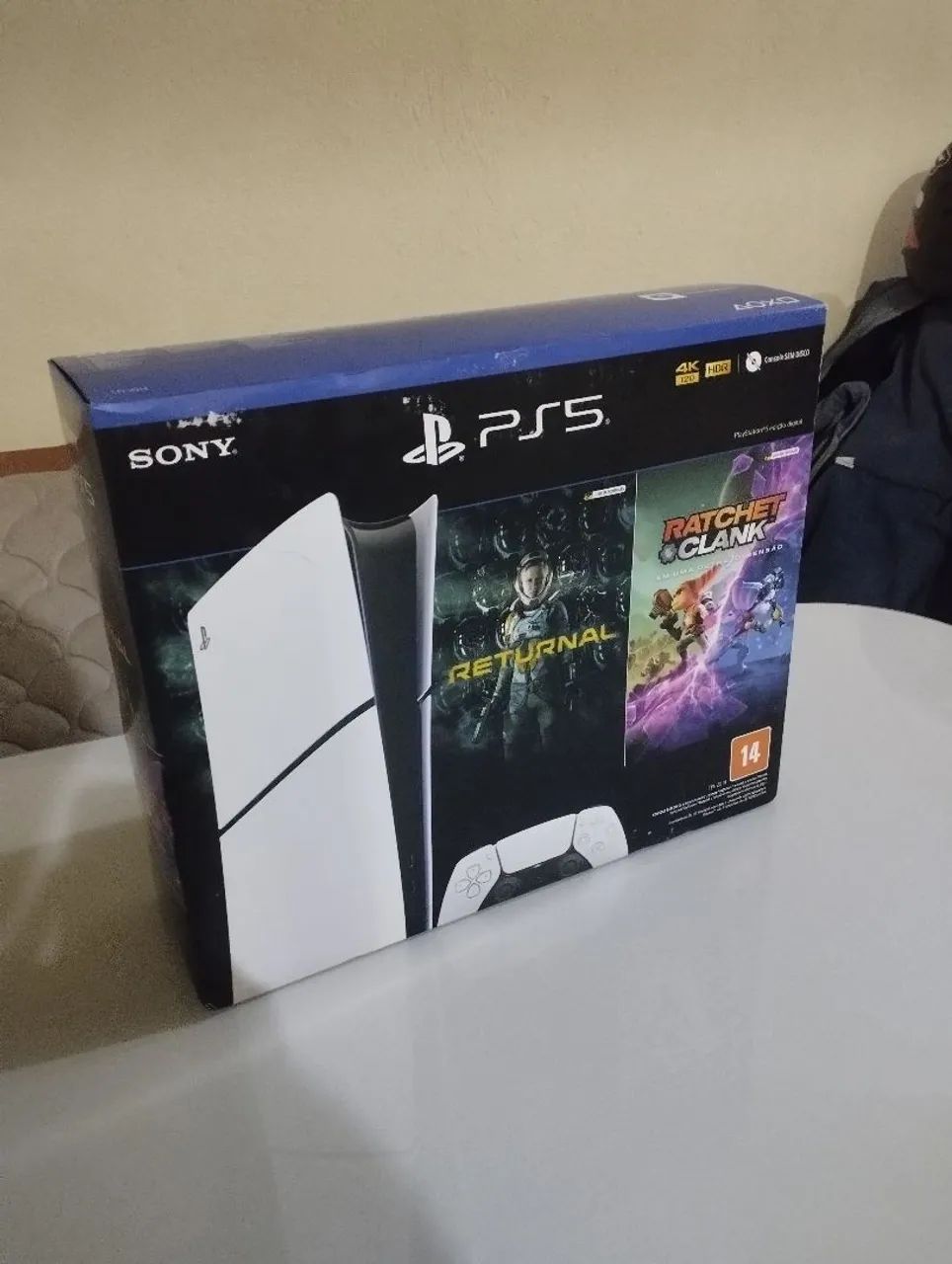 Ps5 slim - Novo - Lacrado - Foto 2