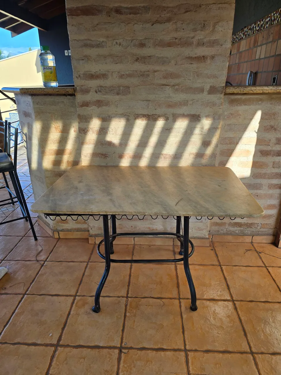 Mesa de marmore 4 lugares 
