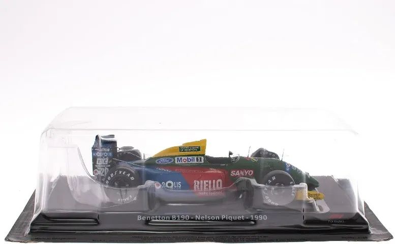 Miniatura F1 1/24 Benetton B190 1990 - Nelson Piquet - Nova