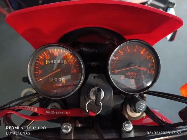 honda XL 250R 1983 placa de coleçao apenas venda - Foto 5