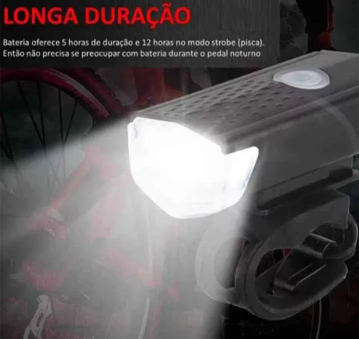 Farol de Bike com LED - Promoção Imperdível! - Foto 3