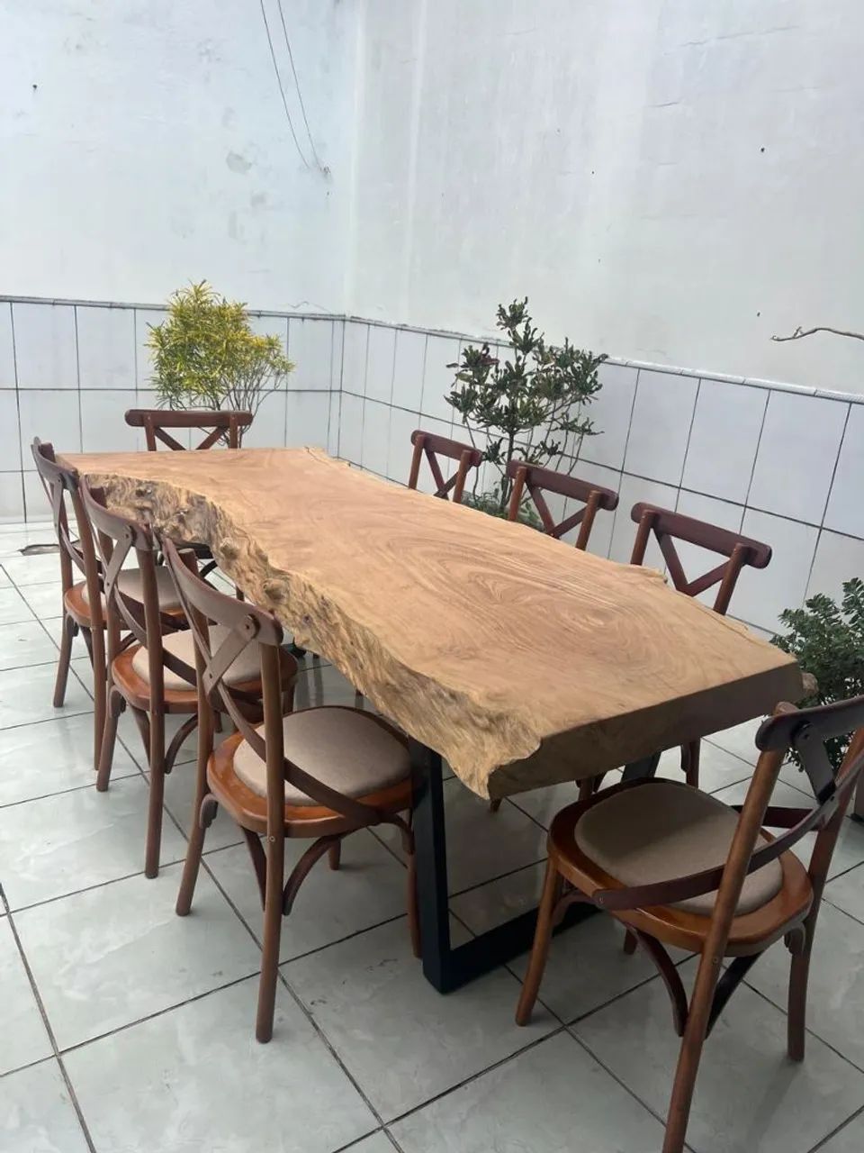 Mesa de jantar rústica - Foto 5
