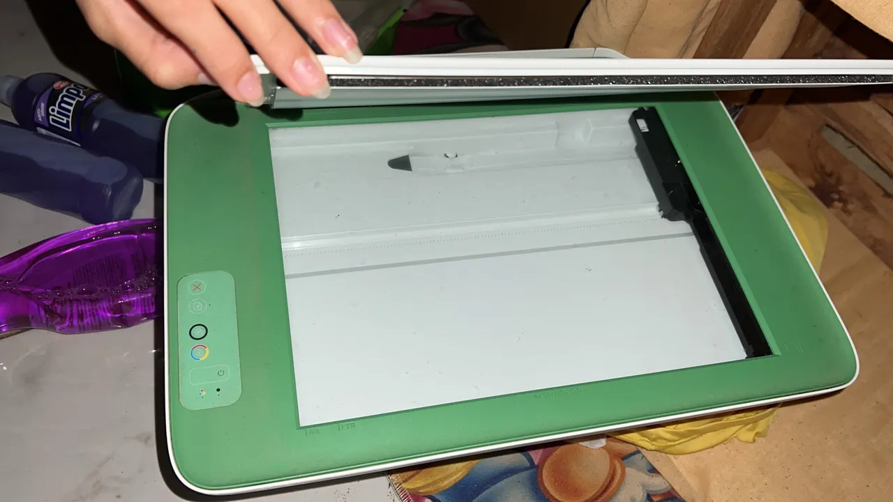 Impressora HP VERDE