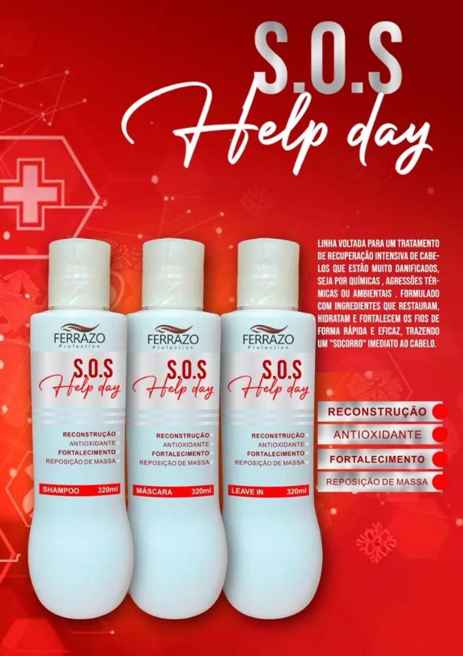 Kit SOS Reconstrução e Cauterização Tutano - Cabelo Novo! - Foto 2