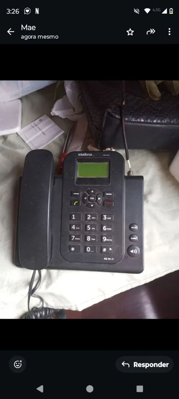 Telefone Fixo Intelbras 4G Wi-Fi