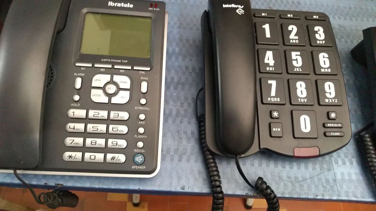 Telefone com fio 