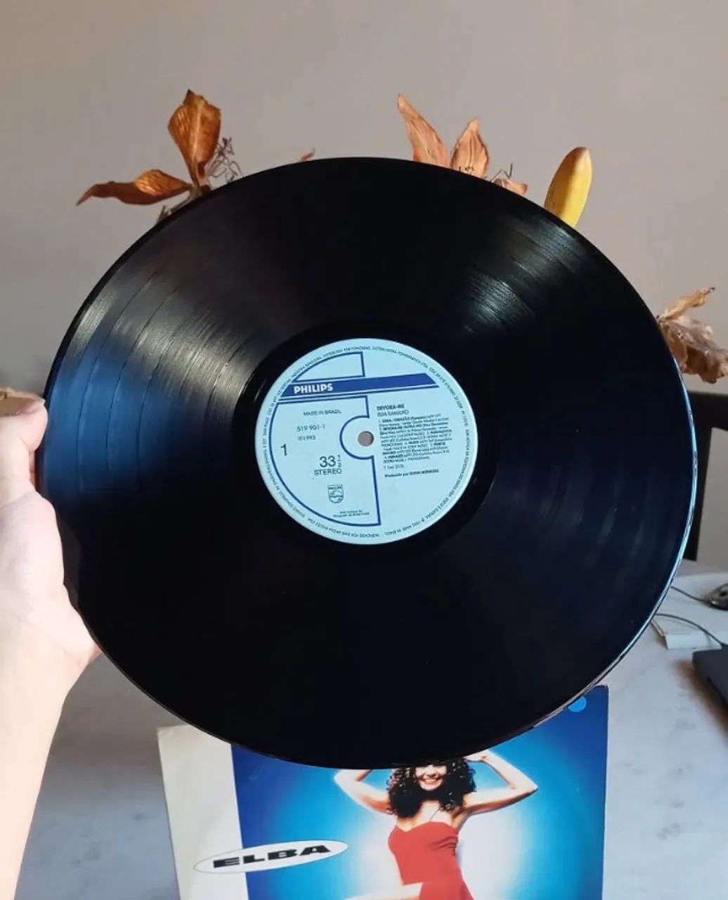 LP Vinil / Elba Ramalho / Devora-me (1993) c/ encarte - Foto 2