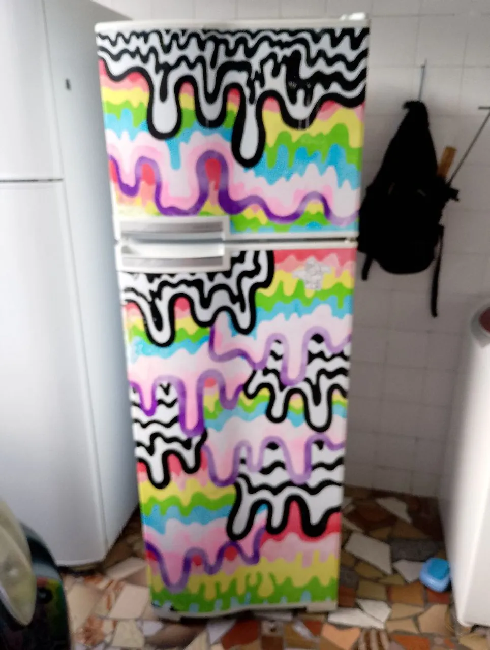 Geladeira Duplex Decorada