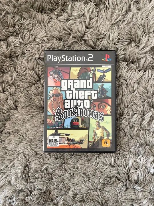 Jogo PS2 Grand Theft Auto: San Andreas
