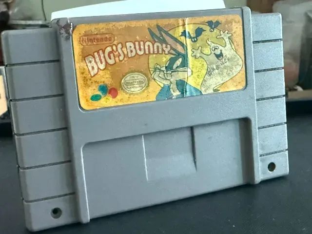 Jogo Bugs Bunny Rabbit Rampage Pernalonga Super Nintendo - Foto 2