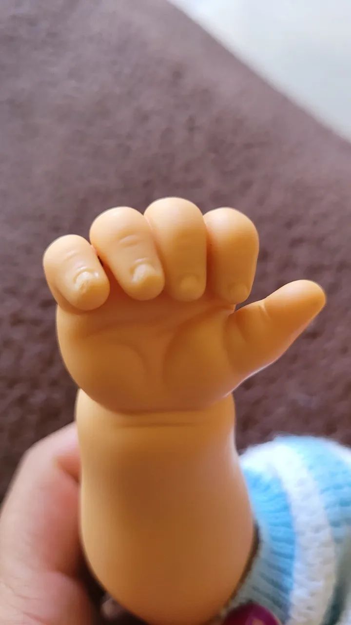 Boneca Bebê  estrela olhos castanhos 1983 - Foto 3