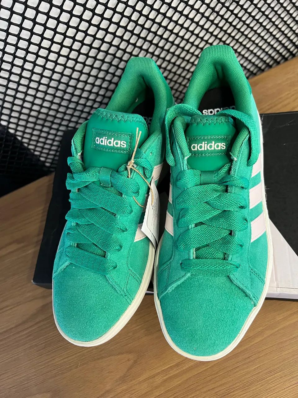 Tênis Adidas Grand Court Original Base Suede  - Foto 3