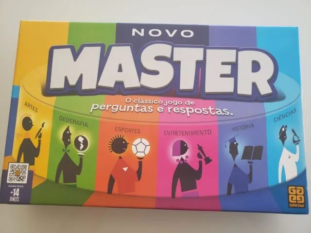 Jogo de Tabuleiro Master Semi Novo
