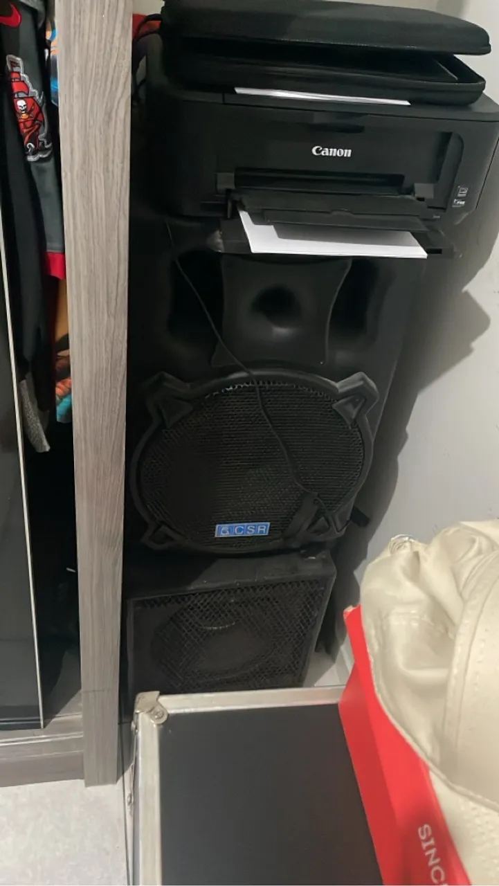 Caixa de som Ativa CSR 300w RMS Mais passiva de 12?