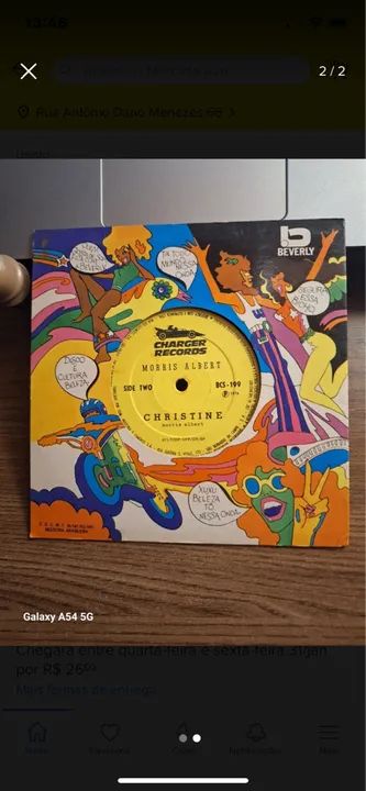 Feelings - Morris Albert LP vinil - Foto 2