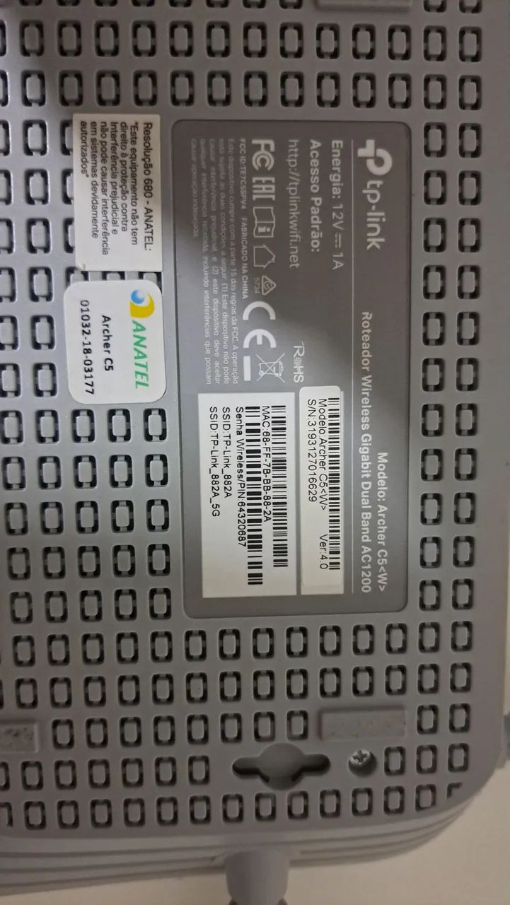 Roteador Tp-Link C5W - 4 antenas - Gigabit - Foto 2