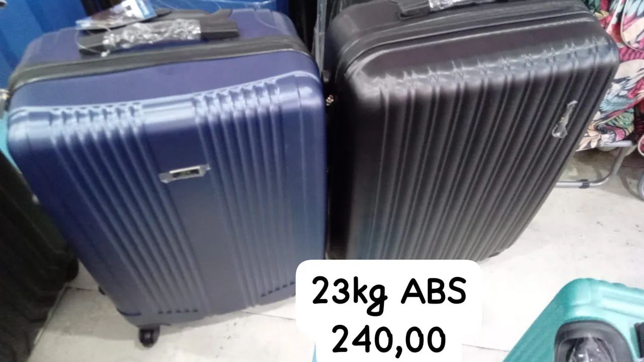 Malas de Viagem 23kg ABS - entrega grátis 