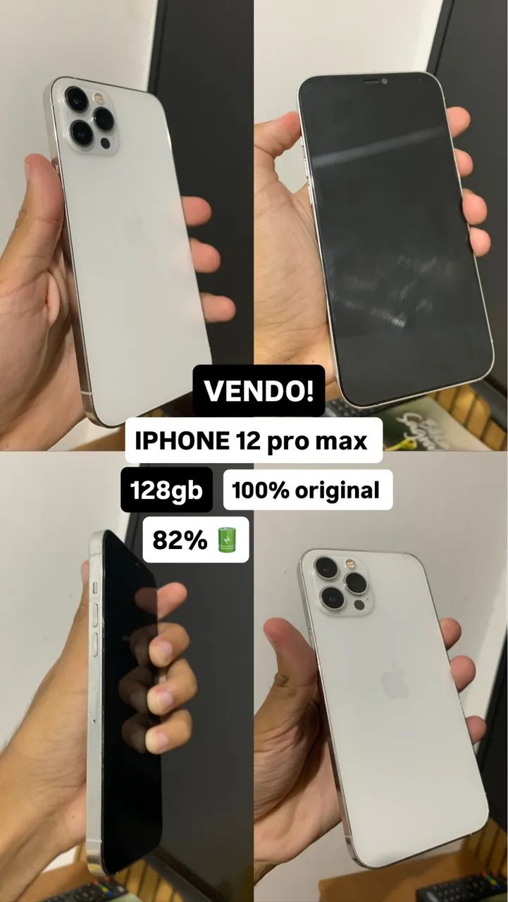 iPhone 12 Pro Max 128gb - Celulares e Smartphones - Trapiche da