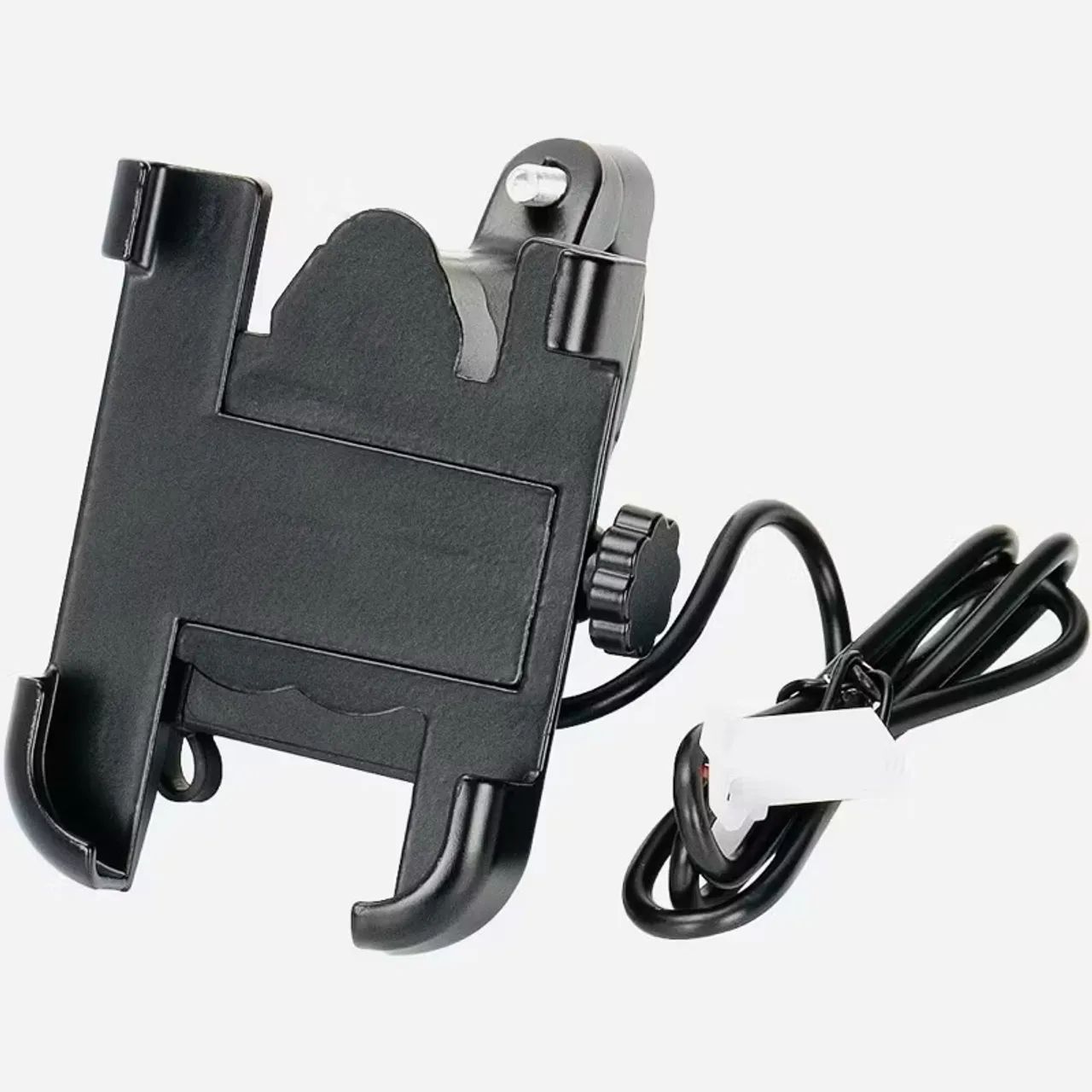 Suporte Celular Carregador USB Moto Bike Giratorio 360 Aluminio Resistente - Foto 5
