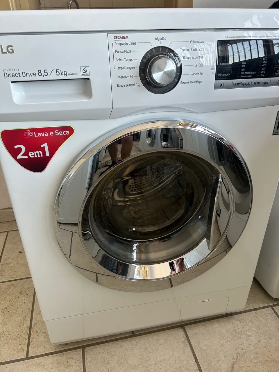 Lava e seca LG 8,5 kg inverter  - Foto 4