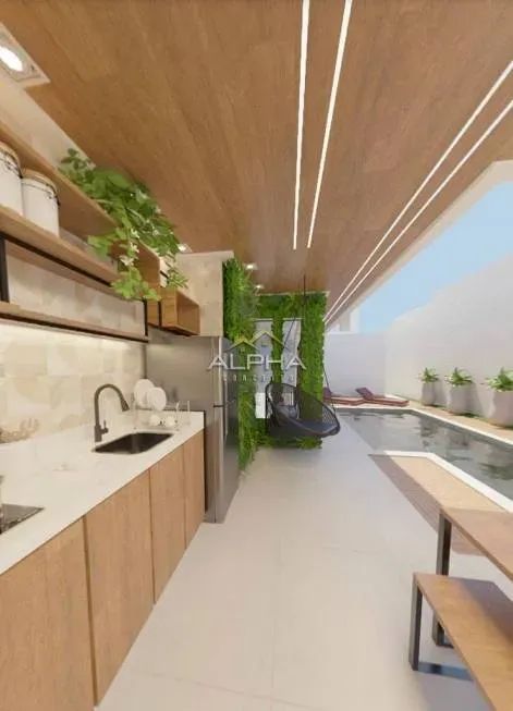 Cidade Alpha Terras 2 casa de condomínio para venda com 4 quartos - Eusébio - Foto 4