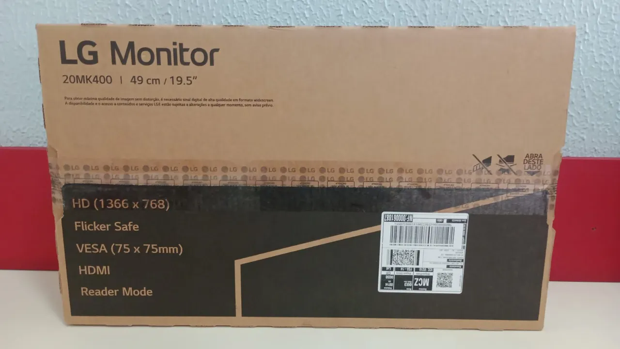Monitor LG 20MK400 19,5'' - HD - Flicker Safe