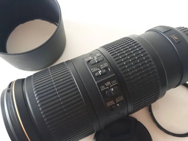 Lente Nikon Af-S  70-200mm F/4 G Ed VR III - Nikkor (usada) - Foto 2