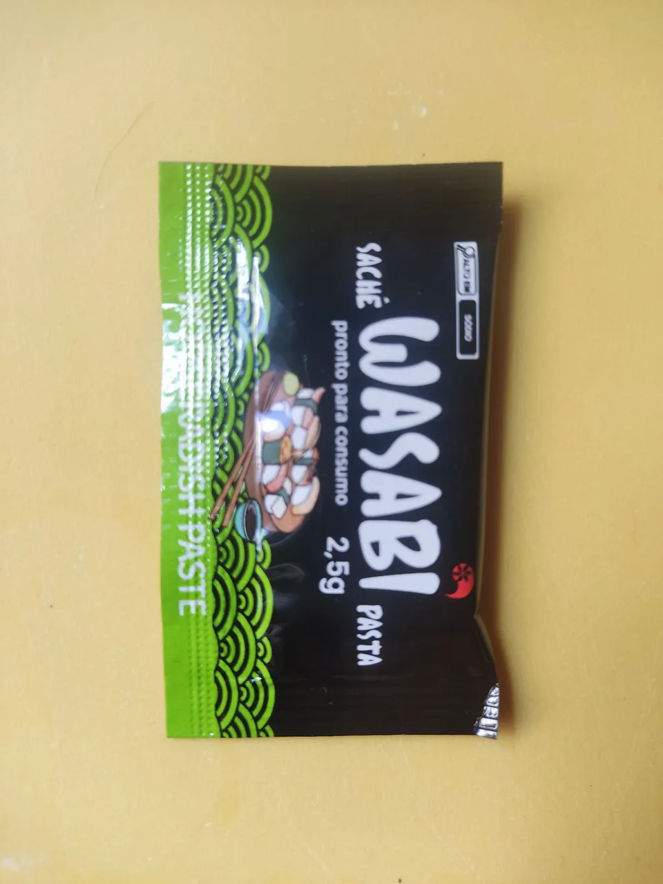 Wasabi em Sachê - Pacote com 50 unidades
