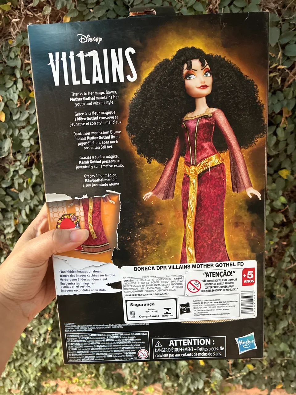 Caixa boneca Gothel Hasbro  - Foto 2