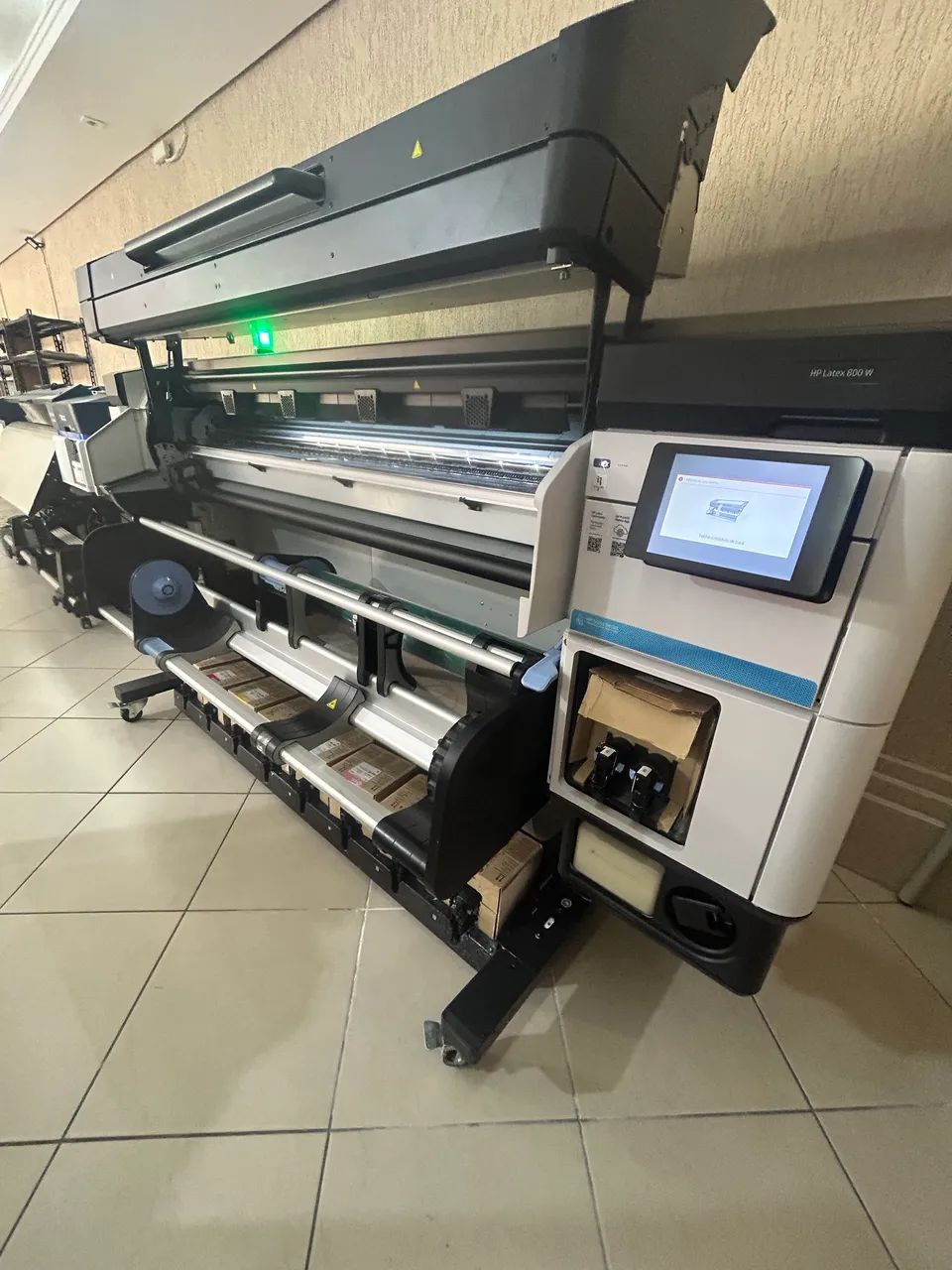 Impressora Plotter HP Látex 800w  - Foto 3