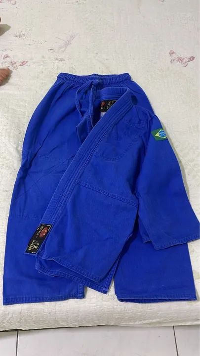 Kimono de Judô Azul - Tamanho m