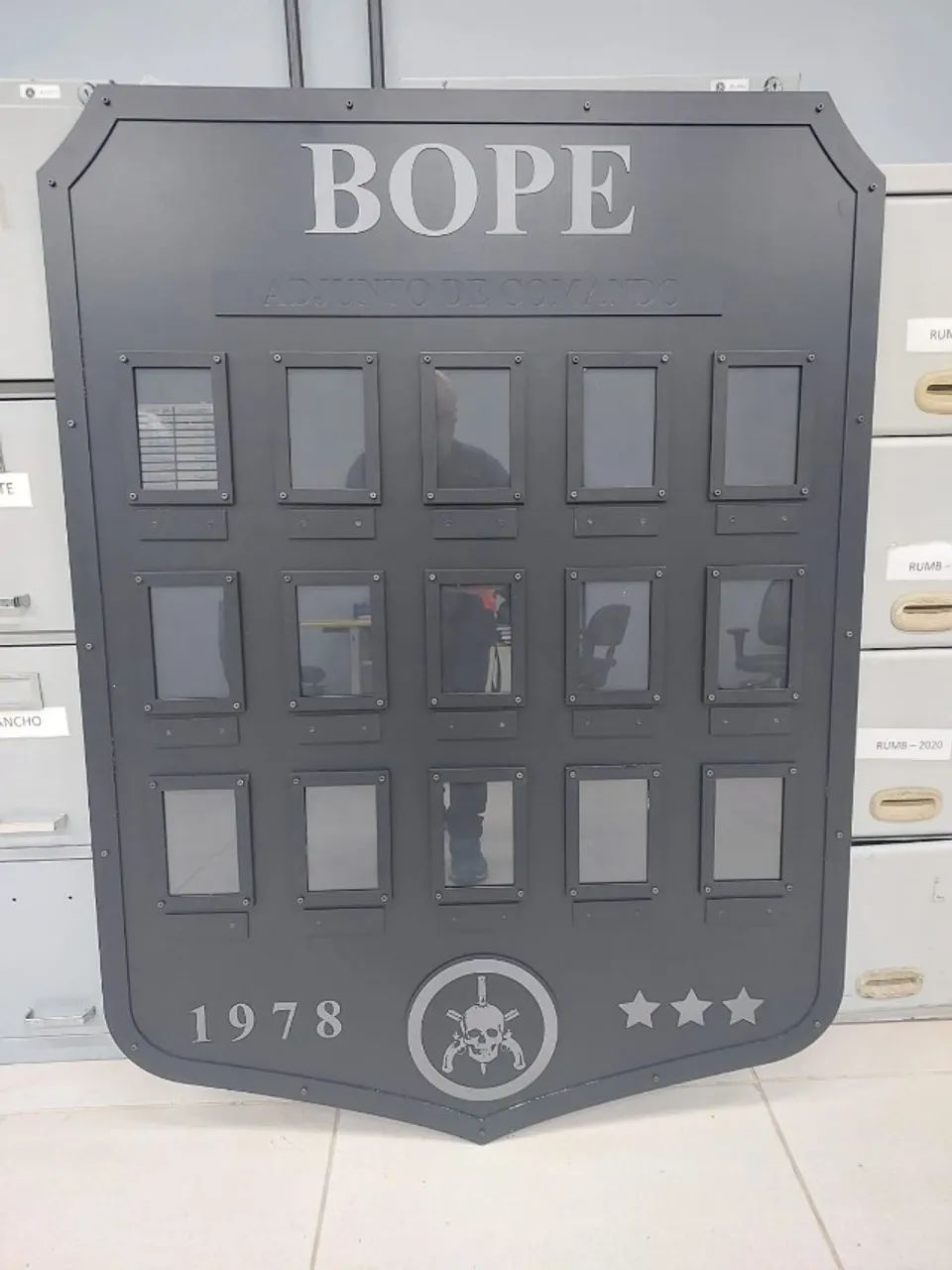 Quadro Bope Adjunto De Comando