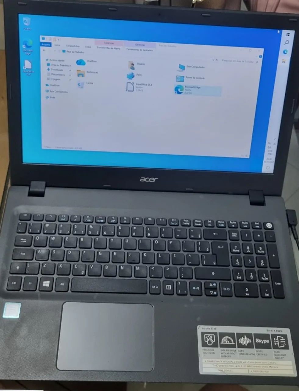 Notebook Acer E5-574 - preto - Foto 2