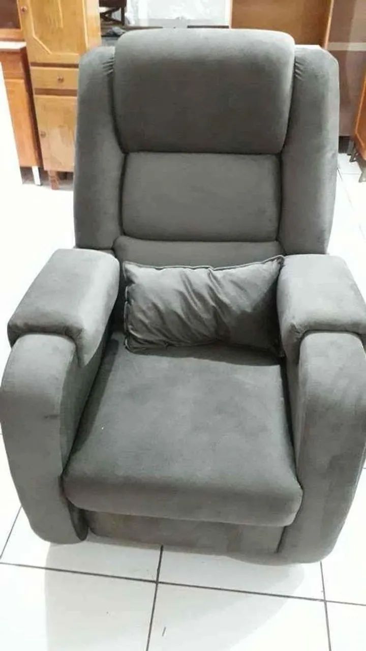 POLTRONA DO PAPAI PRETA - Foto 3