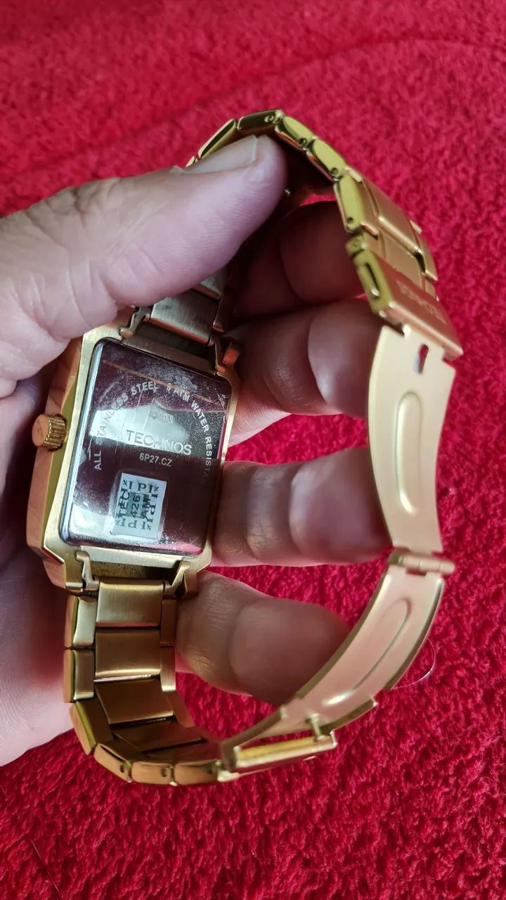 Relógio Technos Dourado Moderno e Elegante - Foto 2