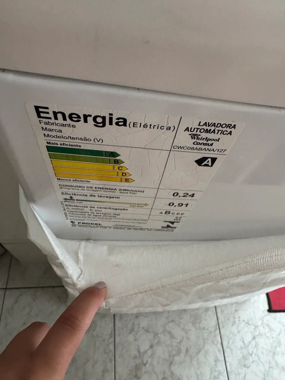 Máquina de lavar cônsul 8 k - Foto 4