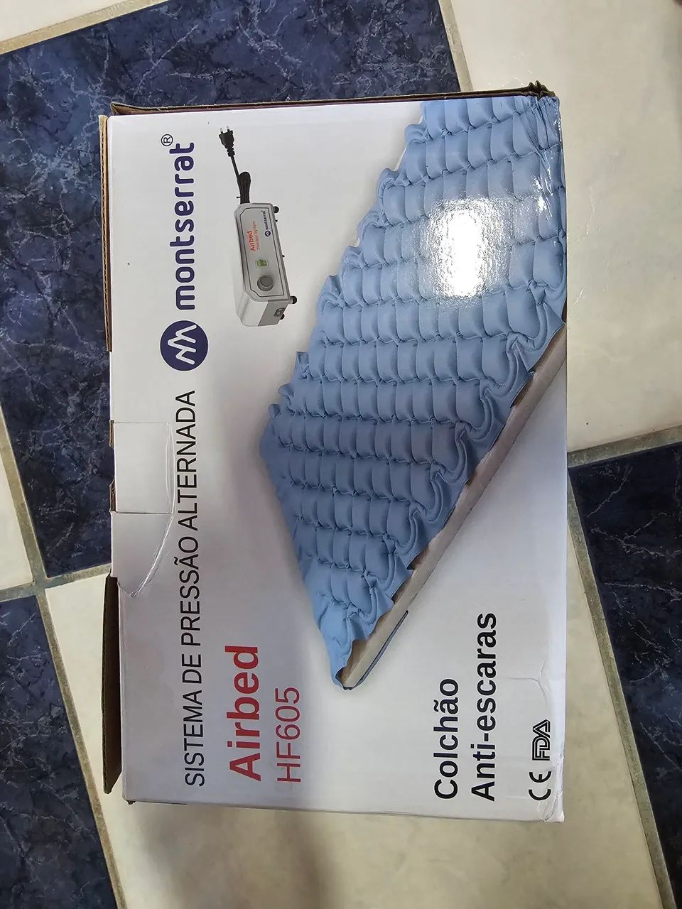 Colchão anti-escaras