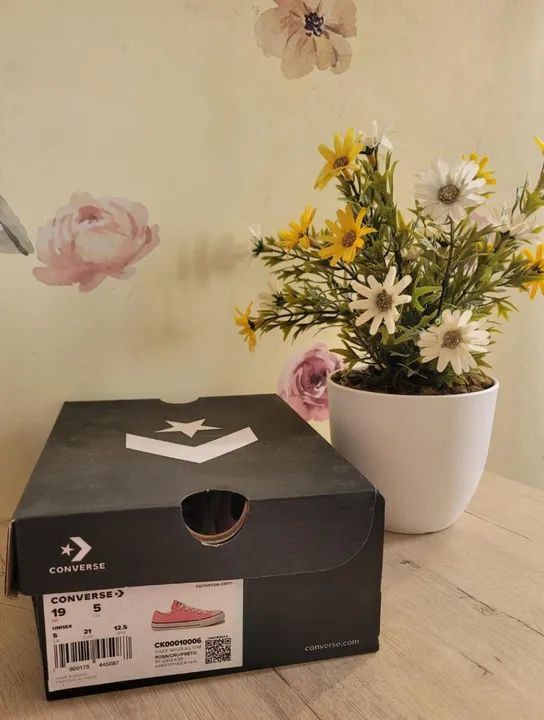 Tênis Converse All Star Bebê Rosa - Foto 5