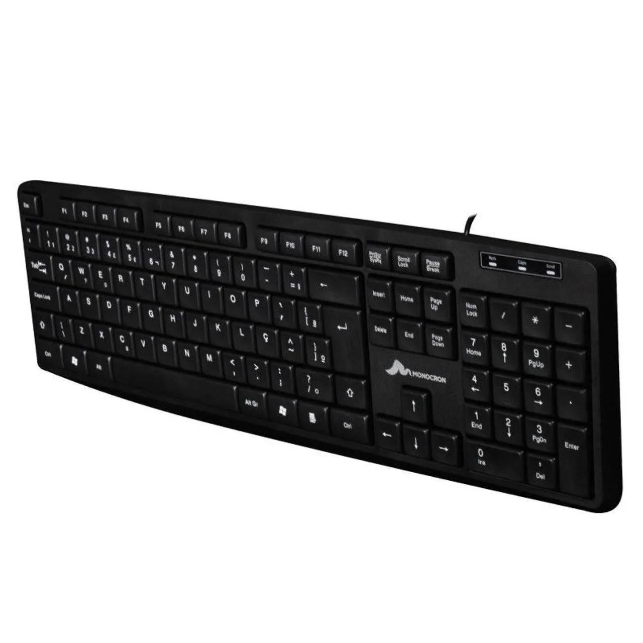 TECLADO OFFICE SLIM MN8239 | ABNT-2 - PROMOÇÃO  - Foto 2