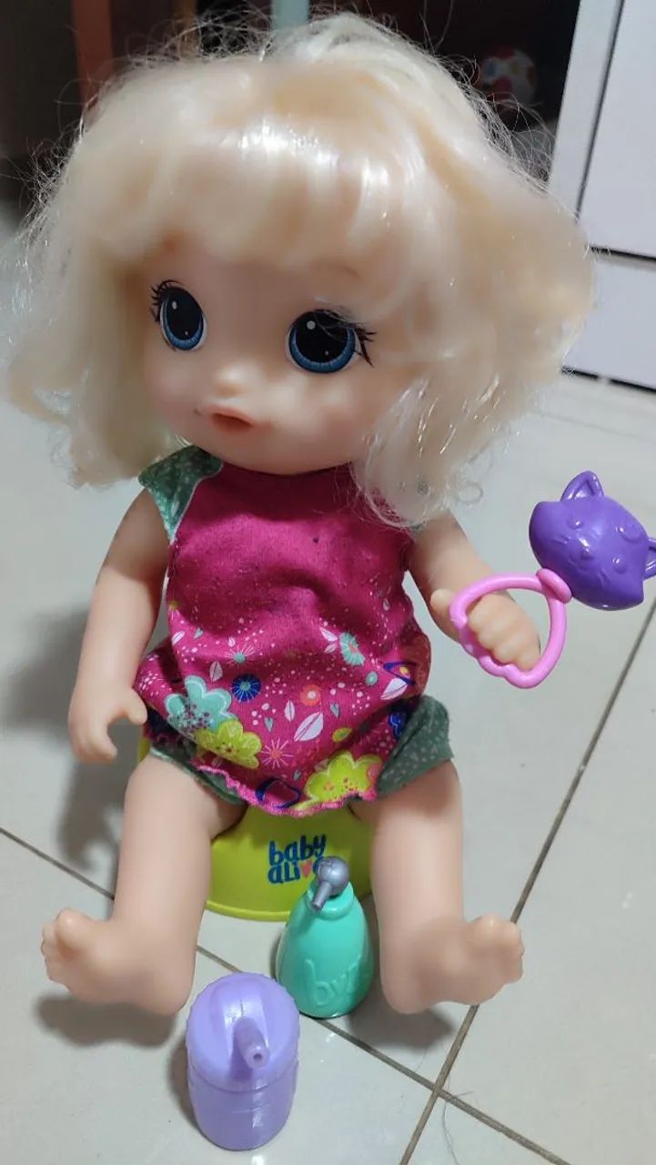 Boneca Baby Alive - Brincando de ir ao Penico