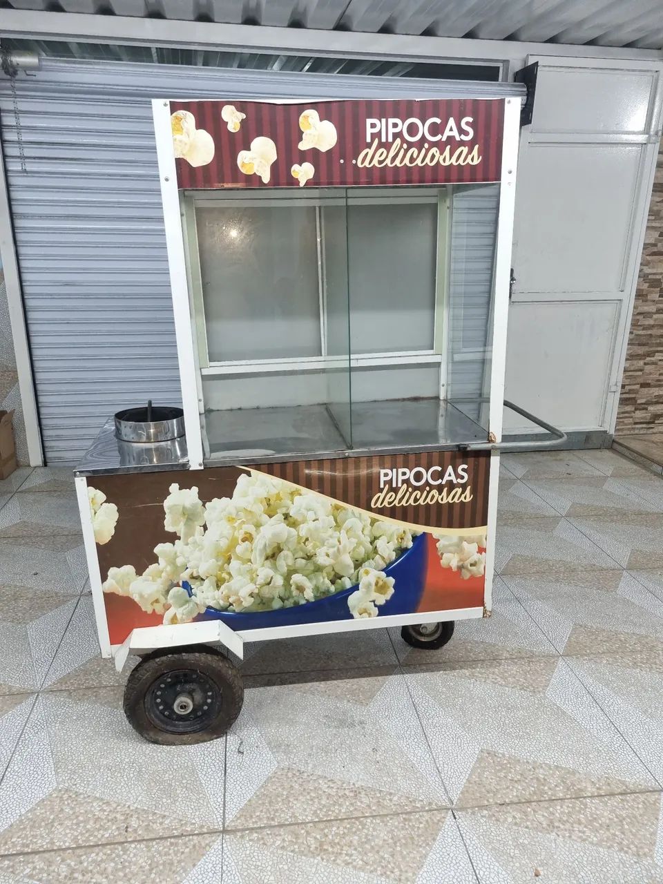 Carrinho de Pipoca - Ótimo para eventos e festas!