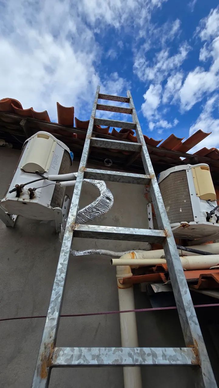 Galvanized Metalon Ladder