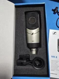 Microfone Sennheiser Mk8 Multipadrão Studio Grey Zerado