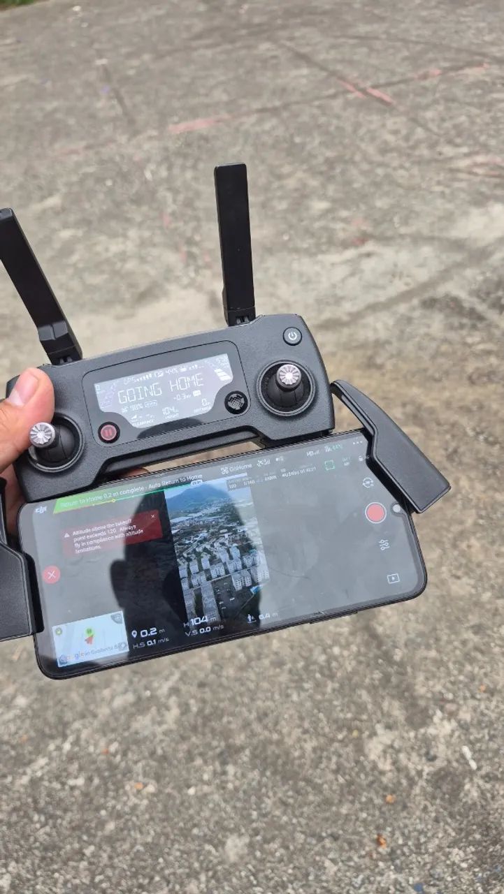 Drone Dji Mavic pro +3 Baterias + Carregador + Bag  - Foto 4