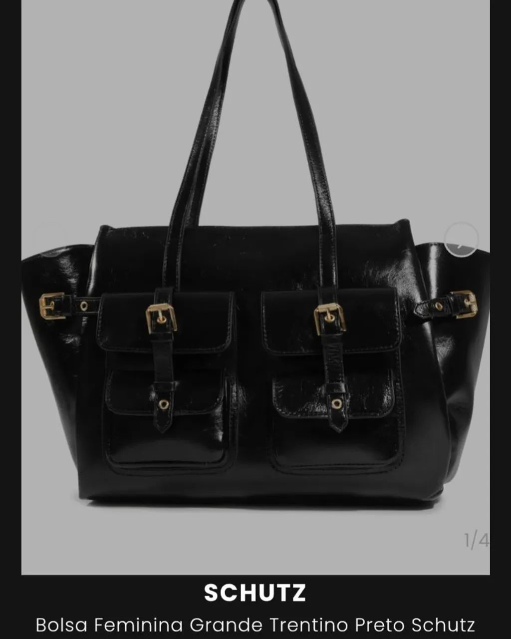Bolsa schultz original preta