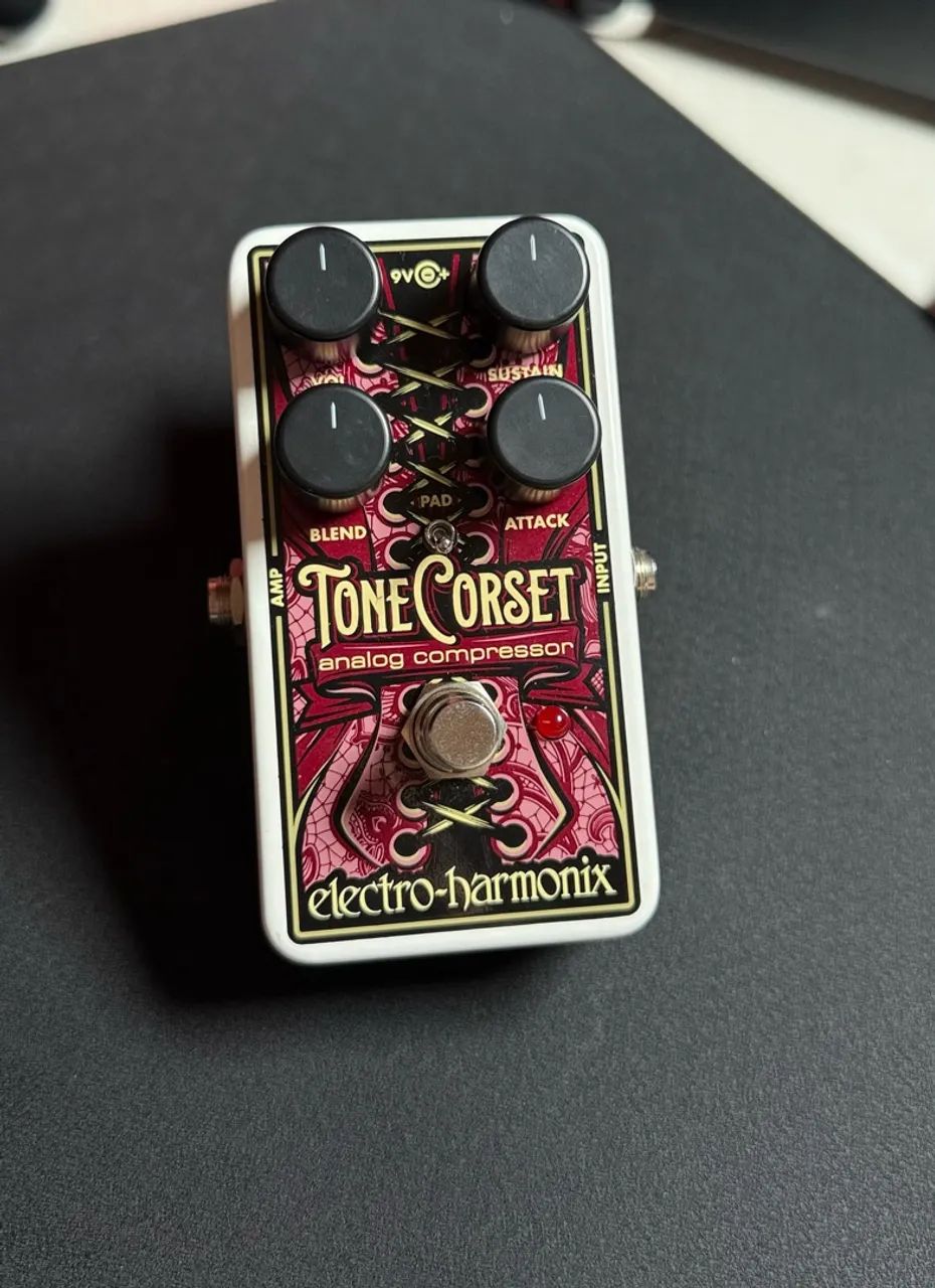 Pedal Compressor Electro Harmonix Tone Corset - Foto 5