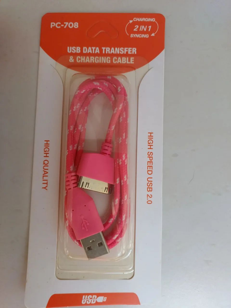 Cabo USB 2.0  ipad antigo  - Foto 4