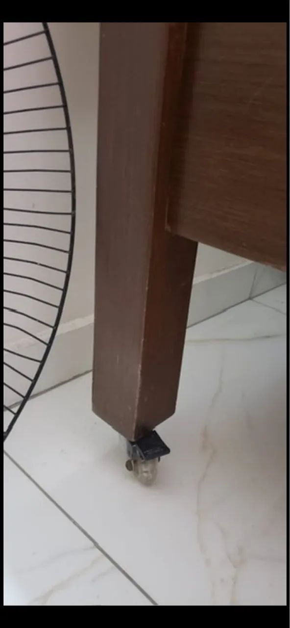 Cama de madeira Maciça com cabeceira King Size  - Foto 5